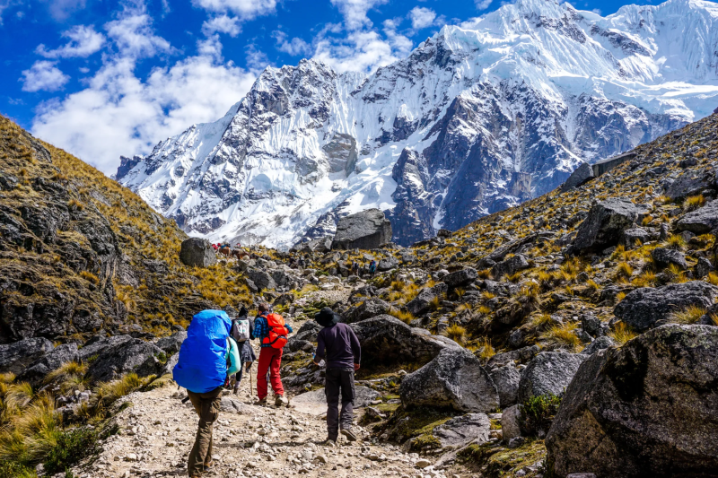Snow-Capped Mountains of Peru